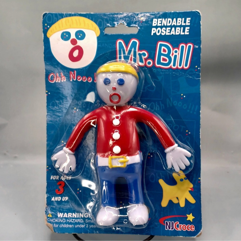 NJ Croce Mr Bill Bendable Poseable Figure SNL Saturday Night Live 2006 MRB 2600